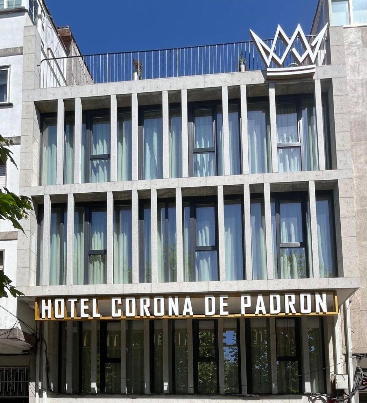 Hotel Corona De Padron Padrón Exterior foto